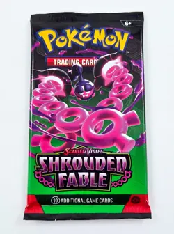 Pokemon TCG SHROUDED FABLE BOOSTER PACK LOT OF 4 Factory Sealed Heavy Weighed - Image 5