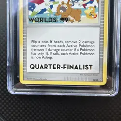 2009 Tropical Wind DP48 World Championship 2009 Pokemon CGC 8 Quarter Finalist - Image 2