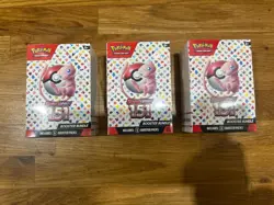 Pokemon TCG Scarlet & Violet 151 1xBooster Bundle (6 Boosters) NEW SEALED 💎🐉 820650853210 - Image 1