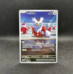 Delibird Illustration Rare Mega Evolution IR MEG 152/132 Near Mint Pokemon TCG - Image 1
