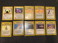 POKEMON NON-HOLO RARES WOTC JUNGLE FOSSIL BASE / GYM LP-NM!!! - Image 1