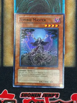 Yugioh Zombie Master TAEV-EN039 Super Rare 1st Ed LP - Image 1