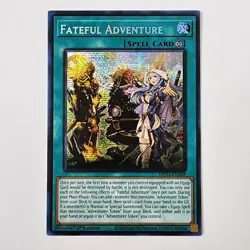Fateful Adventure - MP23-EN268 - Prismatic Secret Rare - NM - 1st Ed - Yugioh - Image 1