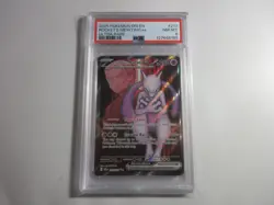 PSA 8 Rocket's Mewtwo EX Full Art Destined Rivals Pokemon Card - Image 1