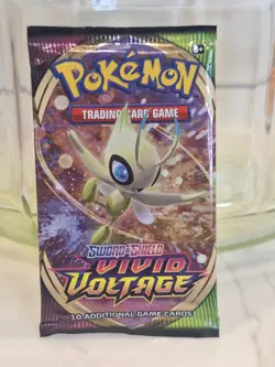 Pokemon Sword & Shield Vivid Voltage Booster Pack Cards - Image 1