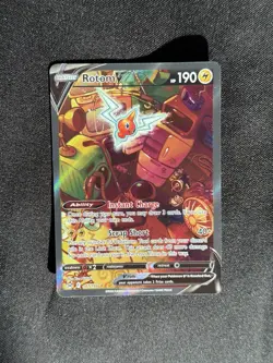 Pokemon TCG Rotom v Lost Origin Alternate Art Holo Ultra Rare Card 177/196 - Image 2