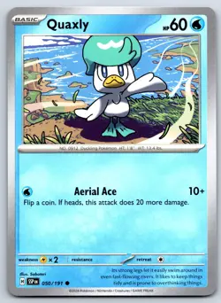 Quaxly - Surging Sparks SSP EN 050/191 Pokemon TCG Card - Image 1