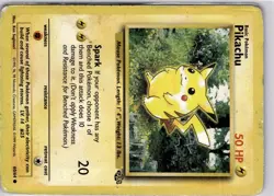 Pokemon TCG Pikachu 60/64 Jungle Unlimited WOTC 1999 Trading Card TCG - Image 5