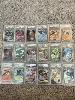 18 AGS Graded Pokemon Card Lot - Image 1
