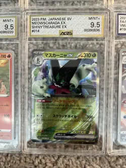 18 AGS Graded Pokemon Card Lot - Image 3