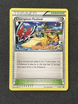 Pokemon 2014 NEAR MINT Champions Festival ENGLISH World Championships XY27 Card - Image 1