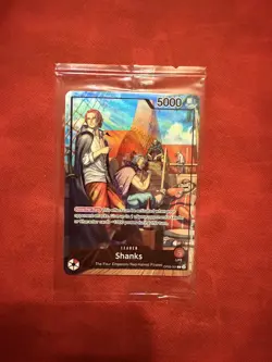 Shanks OP09-001 (2025 PSA Magazine Promo) - One Piece Promotion Cards -NM Sealed - Image 1