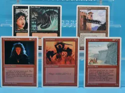 27 • MTG Magic the Gathering Cards Lot 1995 Vintage • White Black Border - Image 2