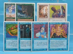 27 • MTG Magic the Gathering Cards Lot 1995 Vintage • White Black Border - Image 3