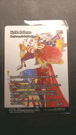 MTG Final Fantasy English Kefka Palazzo Showcase 0014 Non-Foil Beautiful Card - Image 1