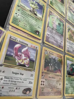 1st Edition Pokemon Card Lot-WOTC, Base Set, Jungle, Fossil, Gym, Team Rocket - Image 2