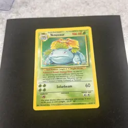 Pokemon TCG Venusaur Base Set Holo Unlimited Rare Card 15/102 - Image 4