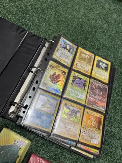 Pokemon Vintage Modern Card Collection Lot Binder HOLOS RARE - Image 3