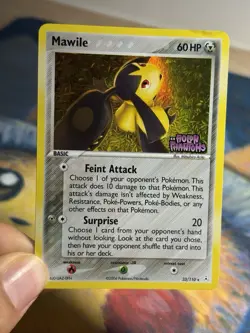 Mawile 23/110 Rare Reverse Holo Ex Holon Phantoms Stamped Pokemon Card MP HP - Image 3