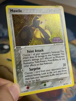 Mawile 23/110 Rare Reverse Holo Ex Holon Phantoms Stamped Pokemon Card MP HP - Image 4