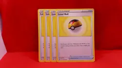 Level Ball 129/163 Playset (4x) Battle Styles Pokemon TCG Card - Image 1