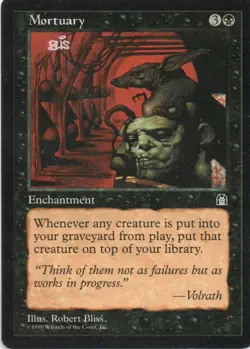 MTG: Stronghold: Mortuary: Lightly Played Condition - Image 1