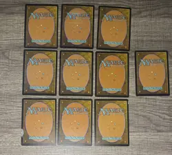 Vintage Magic The Gathering Cards Lot - Image 2