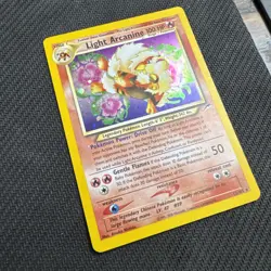 Pokemon TCG Light Arcanine Neo Destiny Holo Card 12/105 Unlimited Rare - Image 4