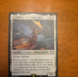 Celestine, the Living Saint [Warhammer 40,000 Commander 40K] M/NM MTG Magic - Image 1