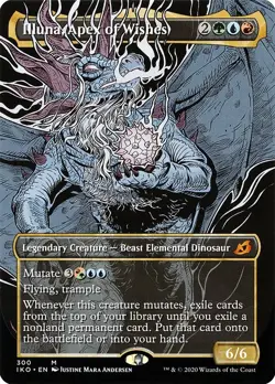Illuna, Apex of Wishes (Showcase) Ikoria: Lair of Behemoths NM Non-Foil - Image 1