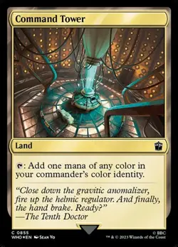 Command Tower (#855) - Surge Foil DRWHO LP MTG - Image 1