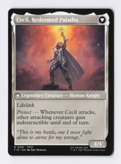 Cecil, Dark Knight 0091 (R) MTG Final Fantasy (FIN) (EN) - Image 2