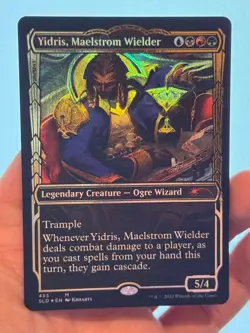 1X GILDED FOIL Yidris, Maelstrom Wielder MINT MTG Magic SLD Secret Lair Raised - Image 1