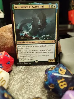 MTG Aesi, Tyrant of Gyre Strait - The List - Commander Legends #365 - Image 1