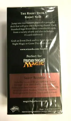 Magic the Gathering MtG TCG 2013 Core Set Sweet Revenge Event Deck Red Blue R/U - Image 2