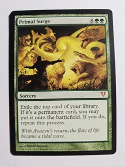 MTG Primal Surge Avacyn Restored Lp Magic The Gathering - Image 1