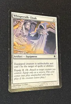 Whispersilk Cloak Darksteel Regular - Image 1