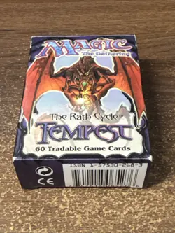MTG *Tempest Empty Tournament Starter Deck Box* (Used) Magic the Gathering - Image 2