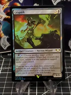 Surge Foil - Cryptek 033/168 Rare Warhammer 40k Magic The Gathering NM - Image 1