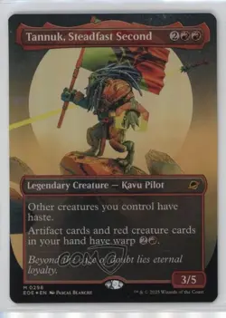 Borderless - Tannuk Steadfast Second Foil Magic: Edge of Eternities EOE #0296 - Image 1