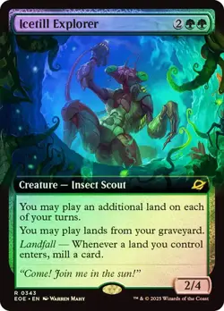 1x NM EXTENDED Icetill Explorer MTG Edge of Eternities SV - Image 1