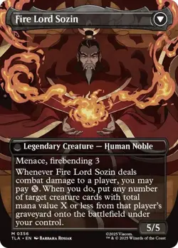 Pre-sale - The Rise of Sozin (Borderless) - Avatar: The Last Airbender - Image 2