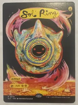 Sol Ring Non Foil Secret Lair Encyclopedia Of Magic Near Mint MTG - Image 1