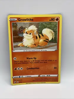 Growlithe 4/15 McDonald's Promos 2022 Holo Pokemon Card Mint Pack Fresh - Image 1