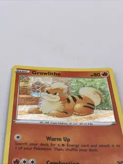 Growlithe 4/15 McDonald's Promos 2022 Holo Pokemon Card Mint Pack Fresh - Image 2