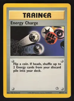 Energy Charge 085/111 Rare Pokemon Neo Genesis - Image 1