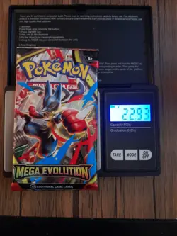 Mega Evolution Sealed Booster Pack Pokemon TCG Heavy 22.93g 🔥 - Image 1