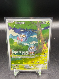 2023 Pokemon Scarlet & Violet 151 Tangela - 178/165 Illustration Rare - NM SV10 - Image 1