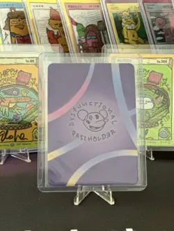 Pokenot/pokemon Gassy/Ghastly #92 DERPY POKEMON POKENOT DYSFUNCTIONAL PASSHOLDER - Image 2