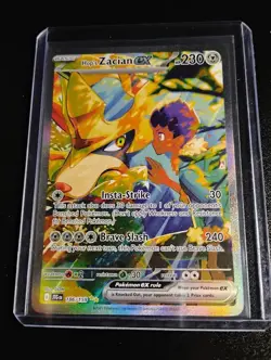 Hop’s Zacian EX Special Illustration Rare 186/159 Journey Together POKEMON HOLO - Image 1